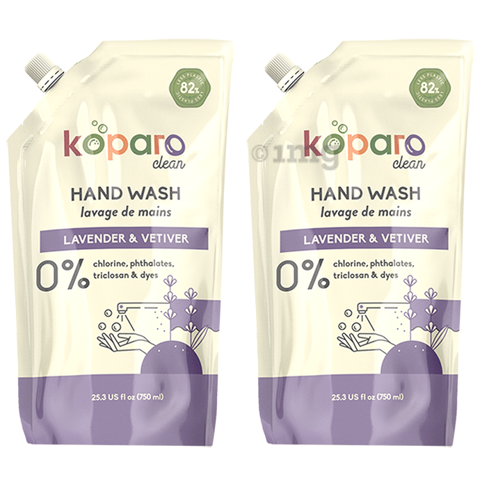 Koparo Lavender & Vetiver Hand Wash (750ml Each)