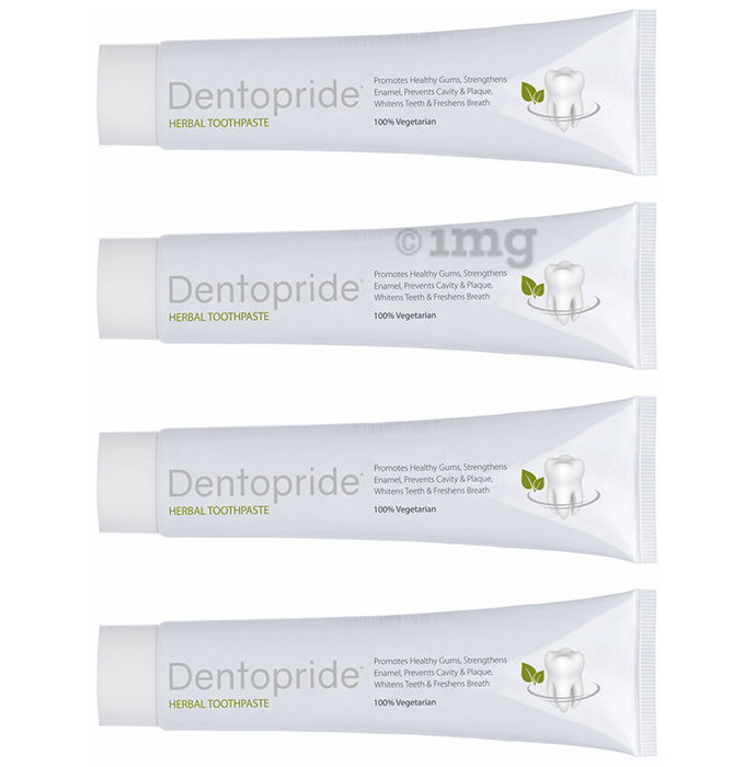 Dentopride Herbal Toothpaste (100gm Each)