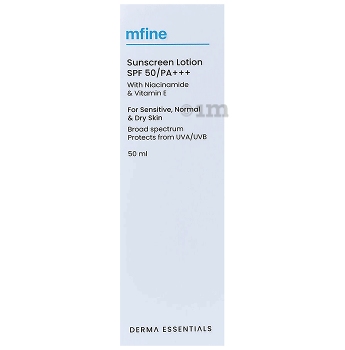 Mfine Sunscreen Lotion SPF 50/PA+++