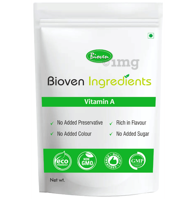 Bioven Ingredients Vitamin A Powder Buy packet of 500.0 gm Powder at