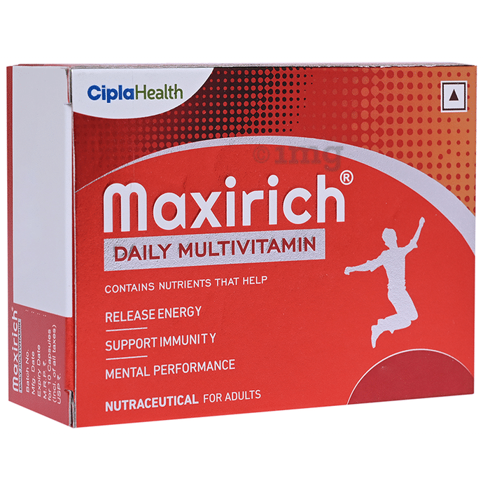Maxirich Daily Multivitamin Softgel for Energy, Immunity & Performance