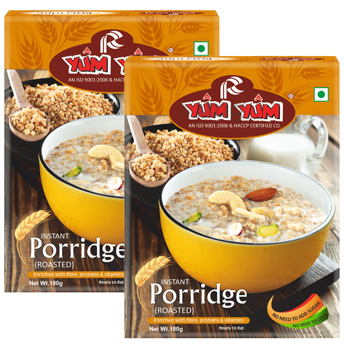 Yum Yum Instant Porridge Roasted (180gm Each)