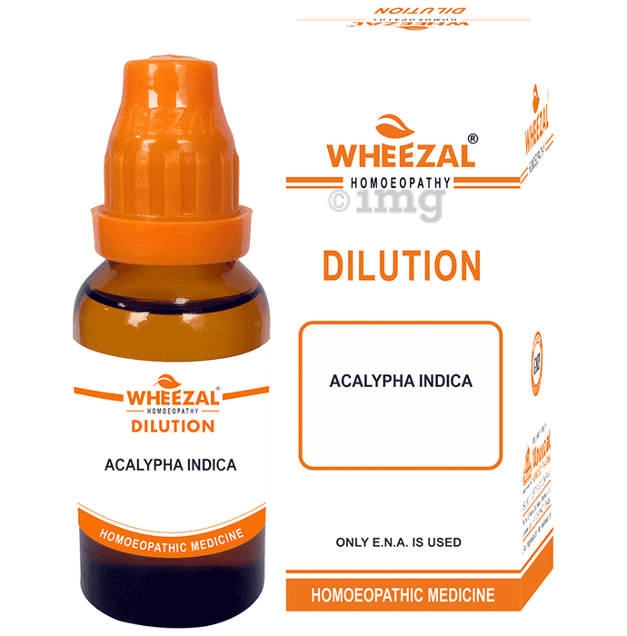 Wheezal Acalypha Indica Dilution 1M