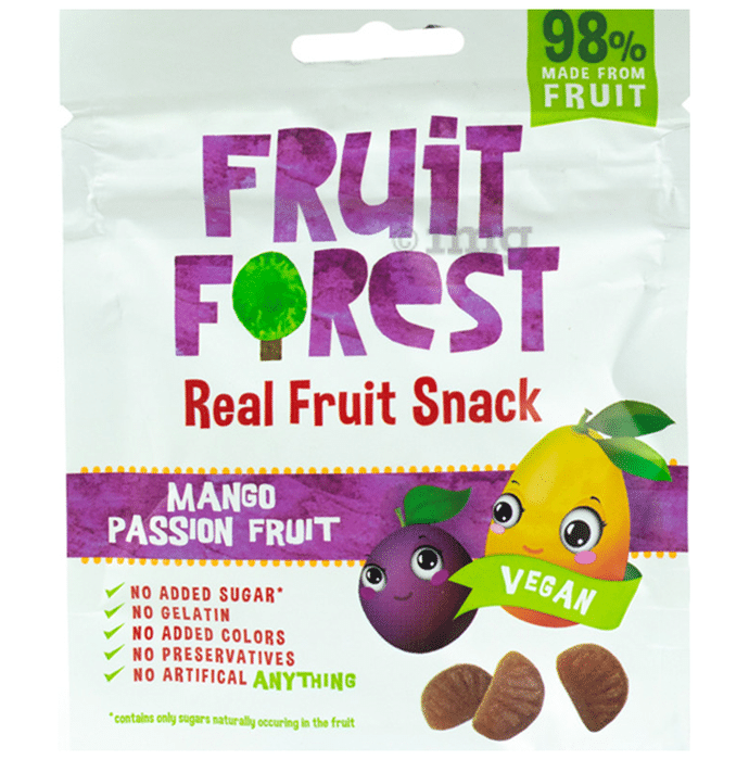 Fruit Forest Real Fruit Snack (30gm Each) Mango Passion Fruit