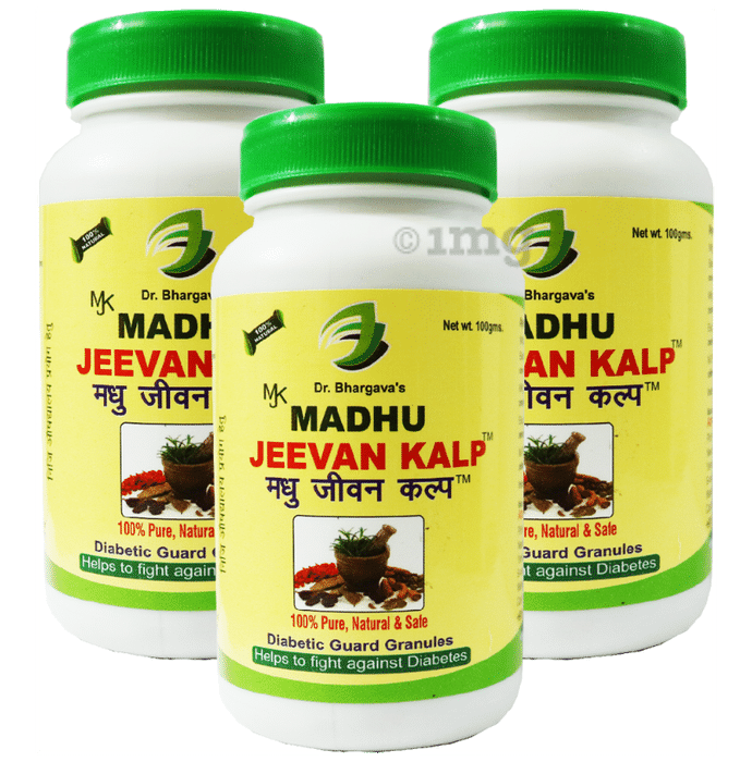 Dr.Bhargav’s Madhu Jeevan Kalp Diabetic Guard Granules (100gm Each)