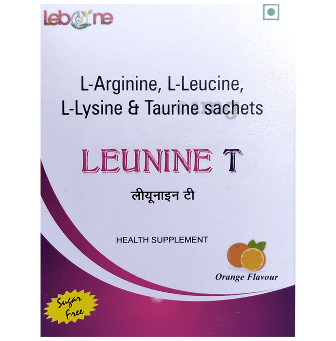 Leunine-T Powder Orange Sugar Free