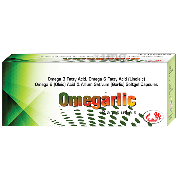 Dr. Ethix Omegarlic Softgel Capsule (15 Each)