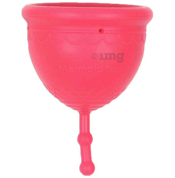 SochGreen Low Cervix Menstrual Cup by Mermaid Pink Large