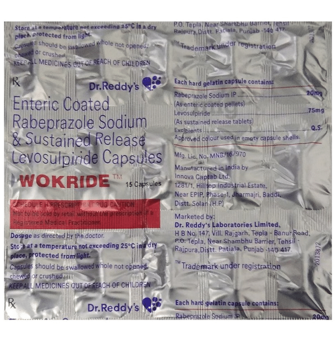 Wokride 75mg/20mg Capsule SR