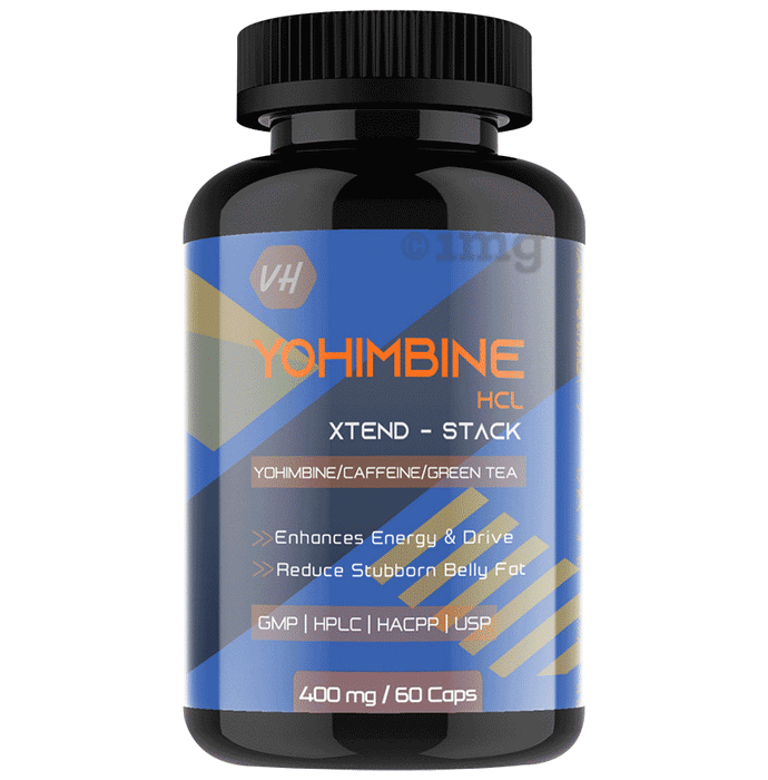 Vitaminhaat Yohimbine HCL Xtend-Stack 400mg  Capsule