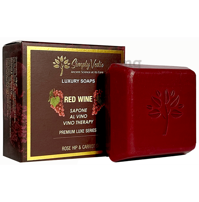 Simply Vedic Luxury Red Wine Soap