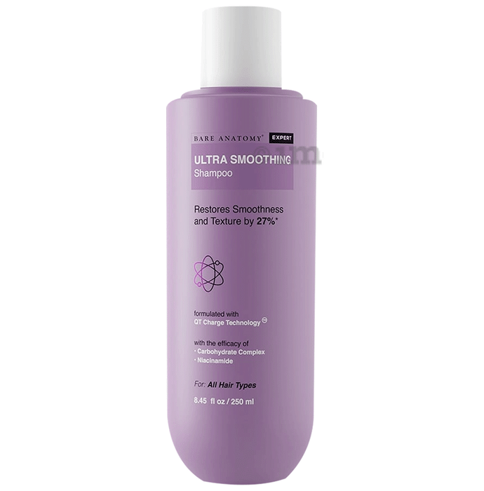 Bare Anatomy Ultra Smoothing Shampoo | For Hair Care