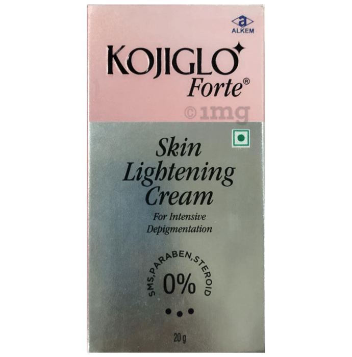 Kojiglo Forte Skin Lightening Cream | For Intensive Depigmentation | Paraben & Steroid-Free