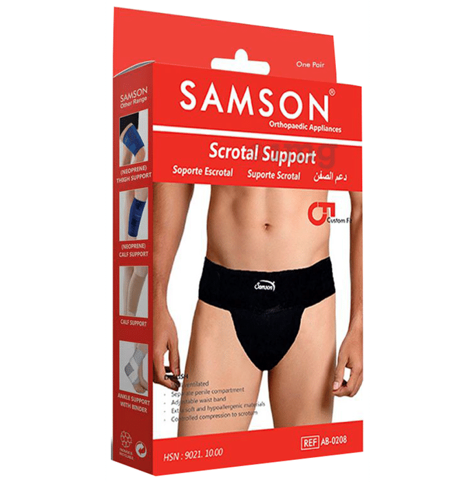 Samson AB0208 Scrotal Support Universal Black