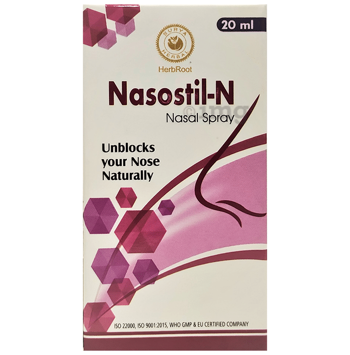 Surya Herbal HerbRoot Nasostil-N Nasal Spray