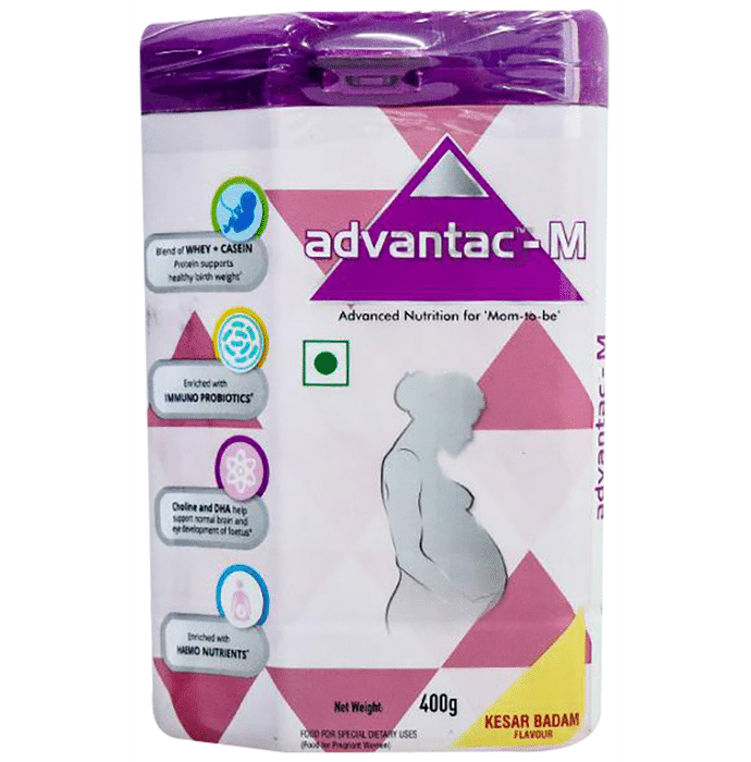 Advantac-M Advance Nutrition Powder Kesar Badam