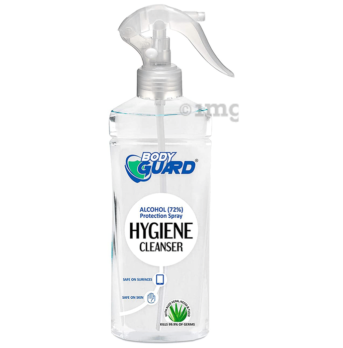 Aryanveda Body Guard Hygiene Cleanser Alcohol (72%) Protection Spray (100ml Each)
