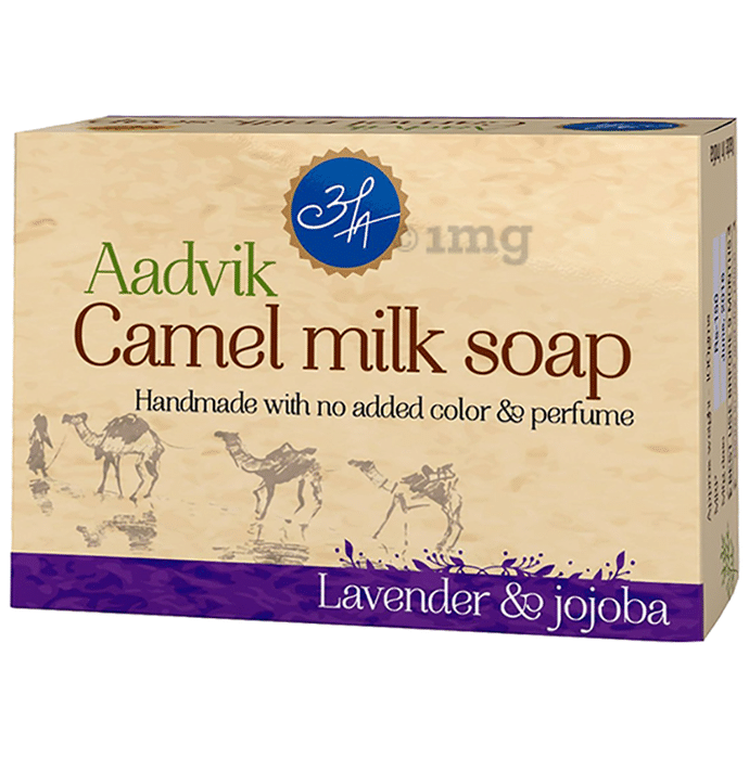 Aadvik Camel Milk Soap Lavender & Jojoba