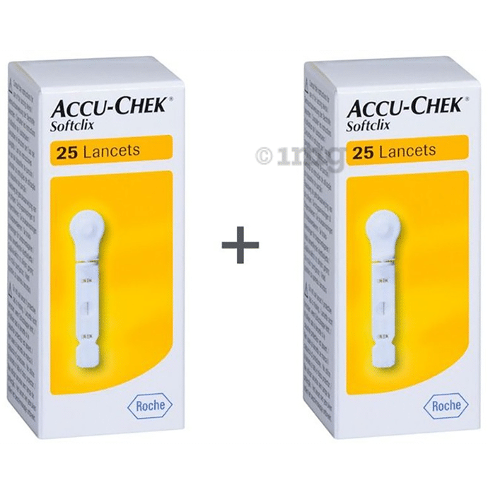 Accu-Chek Softclix 50 Lancet (Pack of 2)