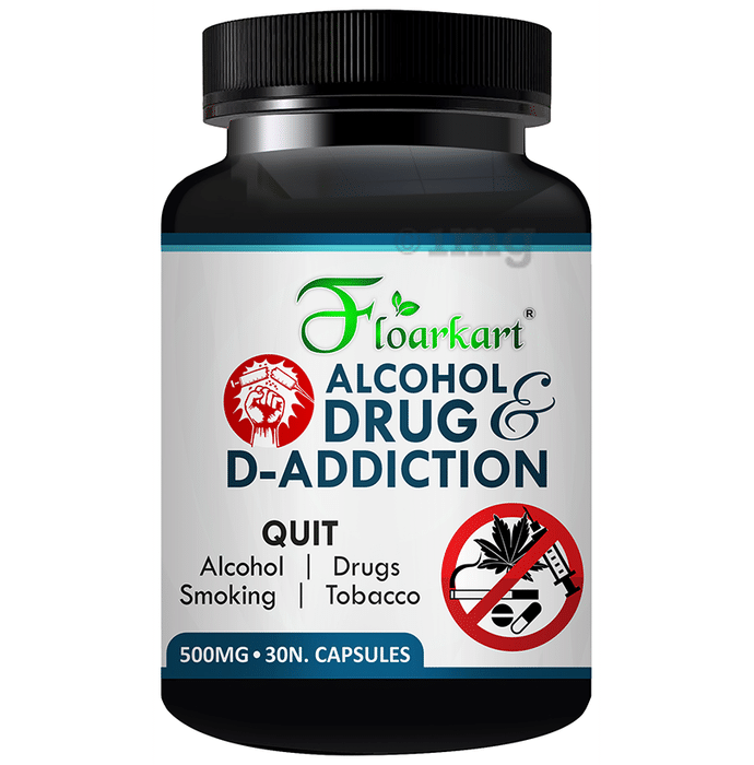 Floarkart Alcohol Drug D-Addiction 500mg Capsule