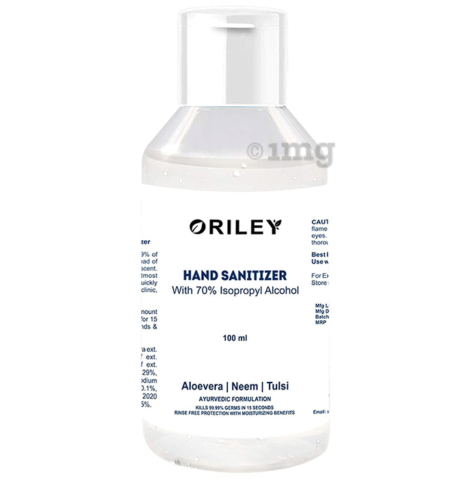 Oriley Hand Sanitizer with 70% Isopropyl Alcohol