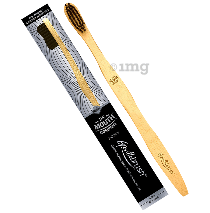 The Mouth Company S-Curve Bamboo Toothbrush