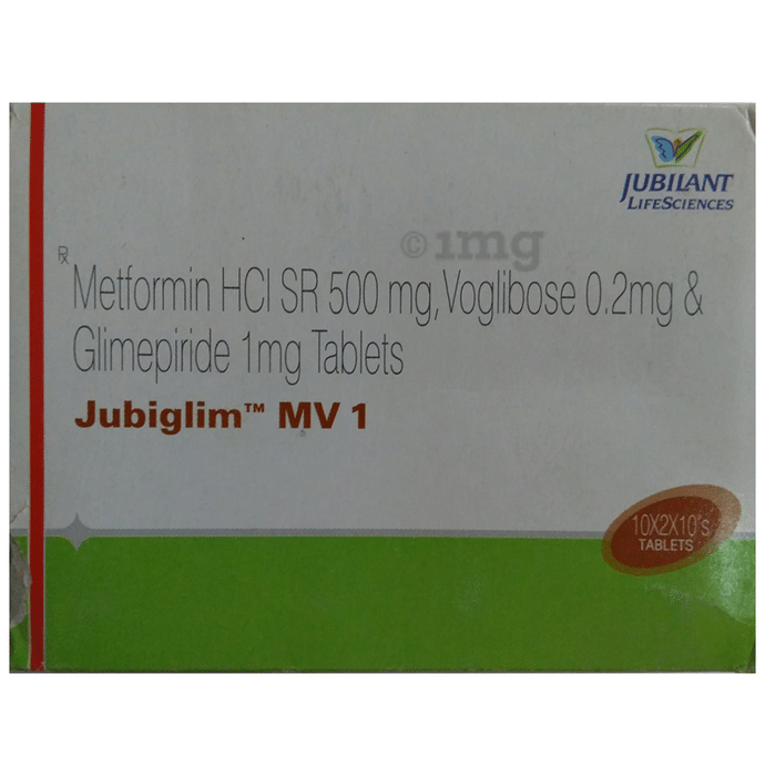 Jubiglim MV 1 Tablet SR
