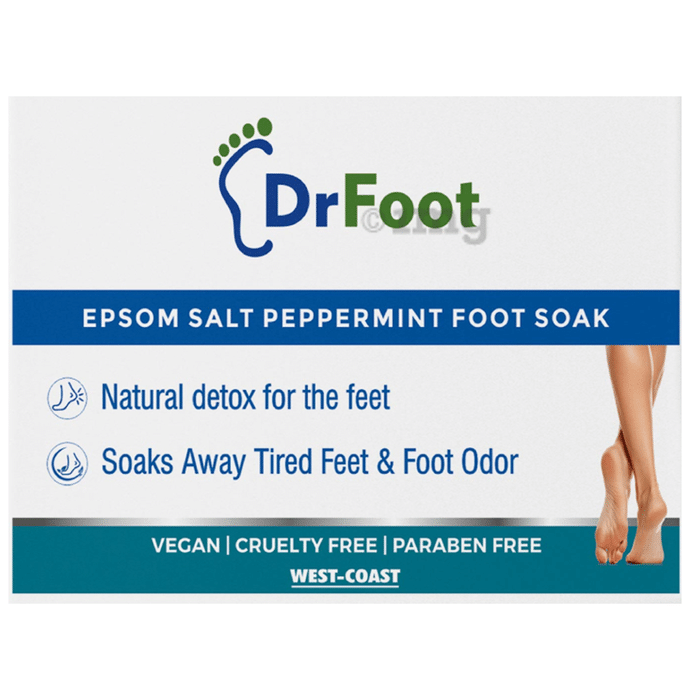 Dr Foot Epsom Salt Peppermint Foot Soak