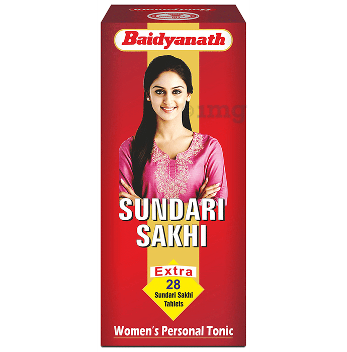 Baidyanath (Noida) Sundari Sakhi Tonic with Sundari Sakhi 28 Tablet Free