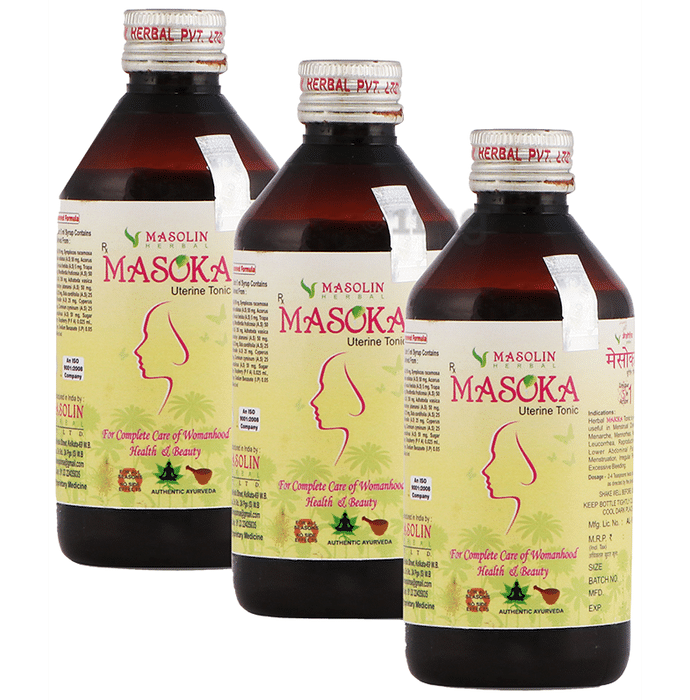 Masolin Herbal Masoka Uterine Tonic (200ml Each)