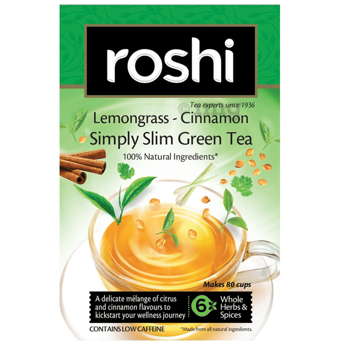 Roshi Lemongrass-Cinnamon Slim Green Tea