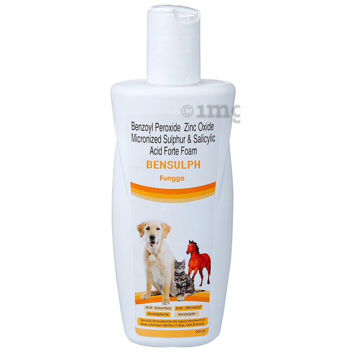 Bensulph Funggo Shampoo for Dogs, Cats & Horses