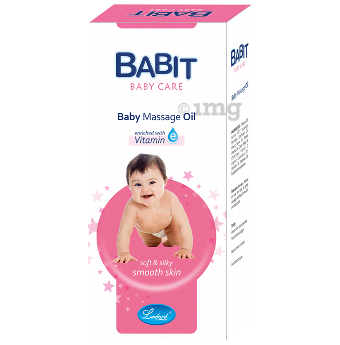 Babit Baby Massage Oil Enriched with Vitamin E
