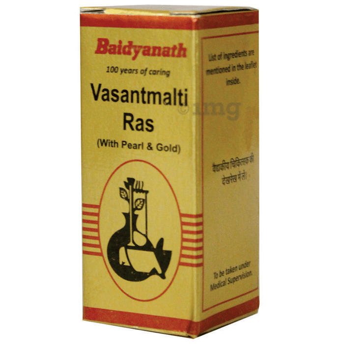 Baidyanath (Nagpur) Vasantmalti Ras with Pearl & Gold