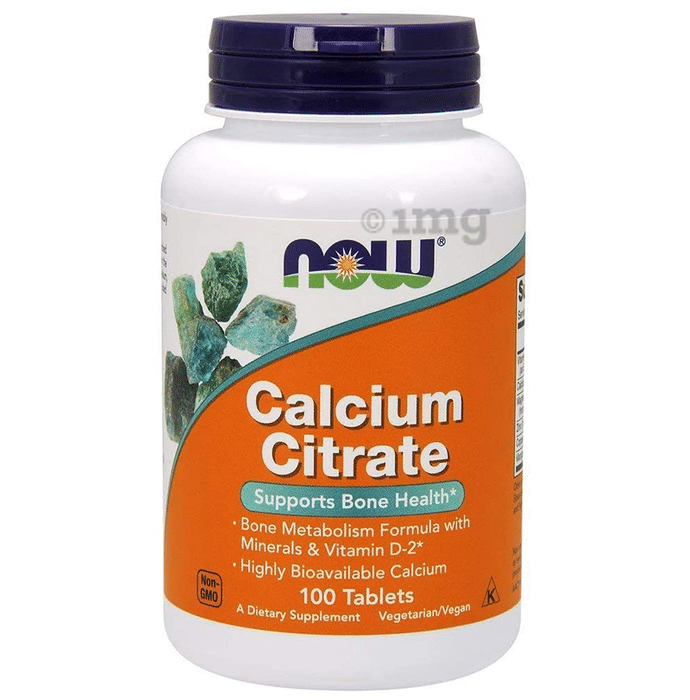 Now Calcium Citrate Vegetarian Tablet