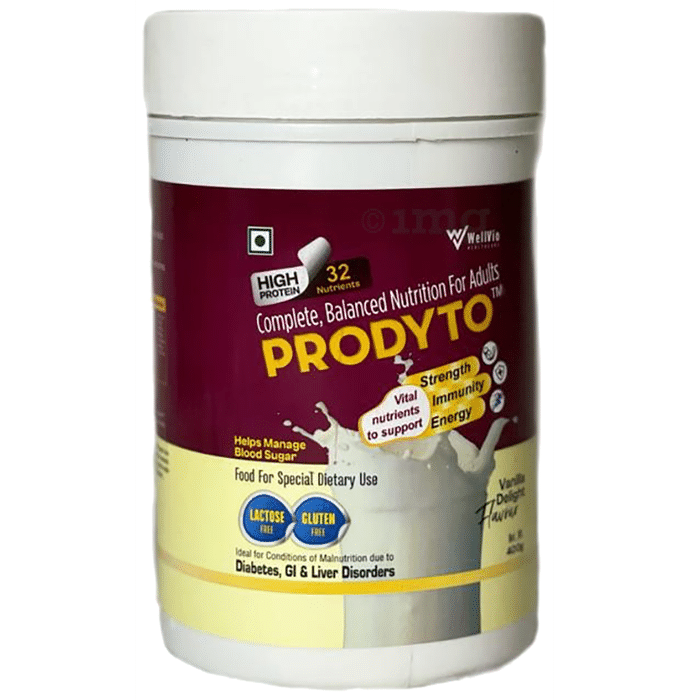 Prodyto Powder Vanilla Delight Lactose Free Gluten Free