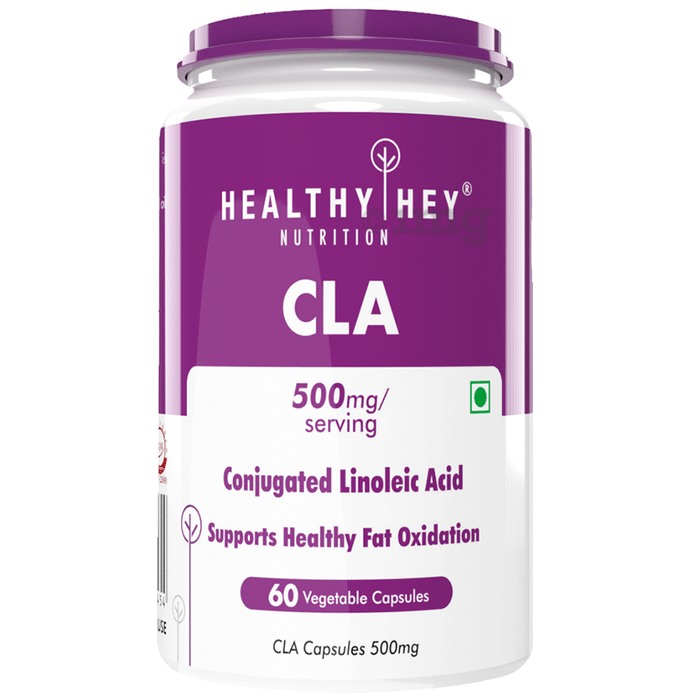 HealthyHey Nutrition CLA (Conjugated Linoleic Acid) Vegetable Capsule