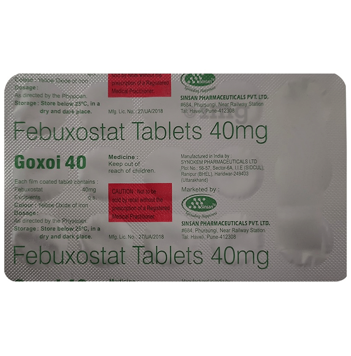 Goxoi 40 Tablet