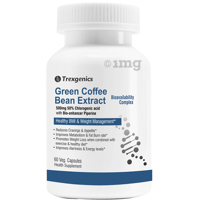 Trexgenics Green Coffee Bean Extract Veg Capsule