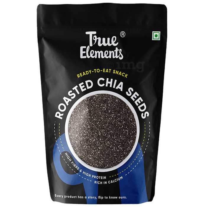 True Elements Roasted Chia Seeds for Keto Friendly Diet