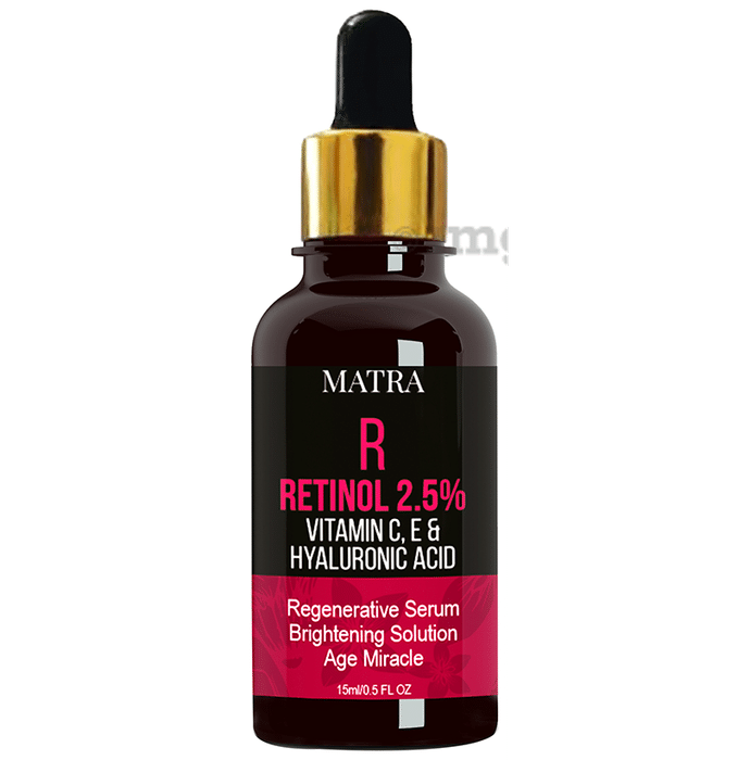 Matra R Retinol 2.5%, Vitamin C, E & Hyaluronic Acid Serum