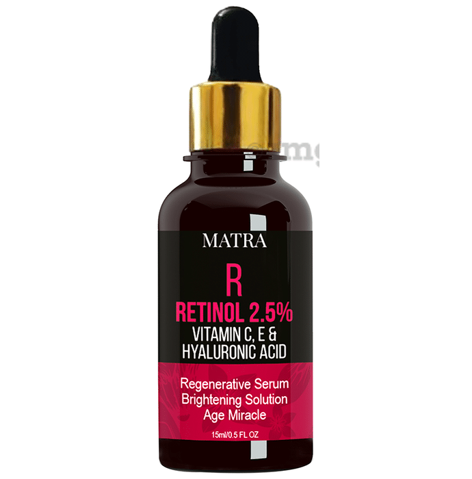 Matra R Retinol 2.5%, Vitamin C, E & Hyaluronic Acid Serum