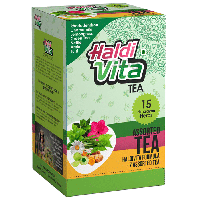 Haldivita Assorted - 7 Flavours Tea (25 Bags Each)