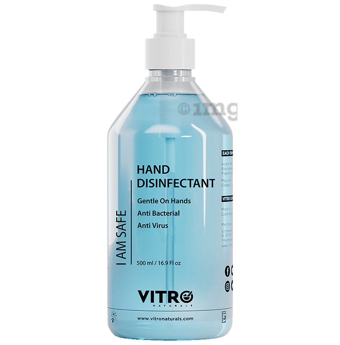 Vitro Naturals I Am Safe. Hand Disinfectant