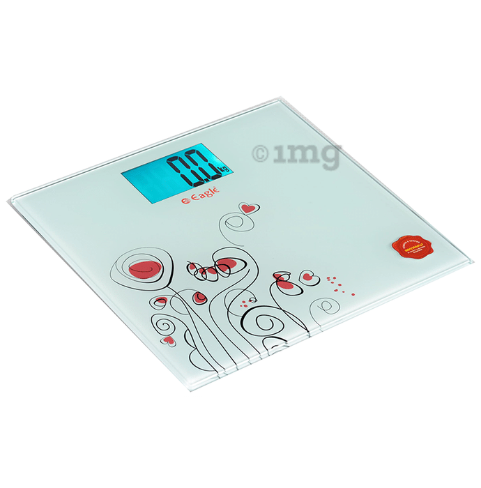 Eagle EEP1002A Electronic Personal Weighing Scale Off White