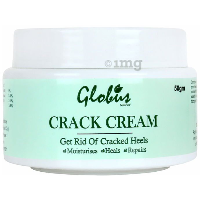 Globus Naturals Enriched With Aloevera, Neem & Anantmool Crack Cream