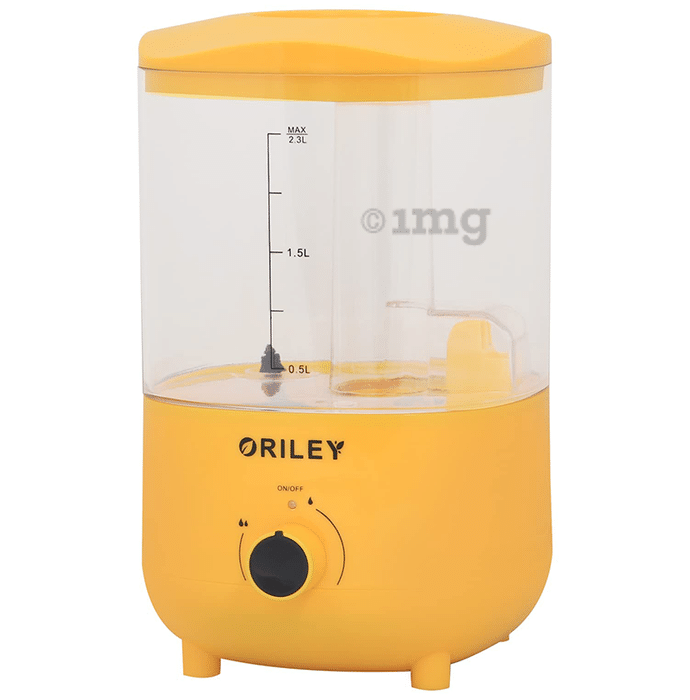 Oriley 2111A Ultrasonic Cool Mist Humidifier Transparent Yellow