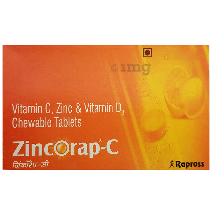 Zincorap-C Chewable Tablet