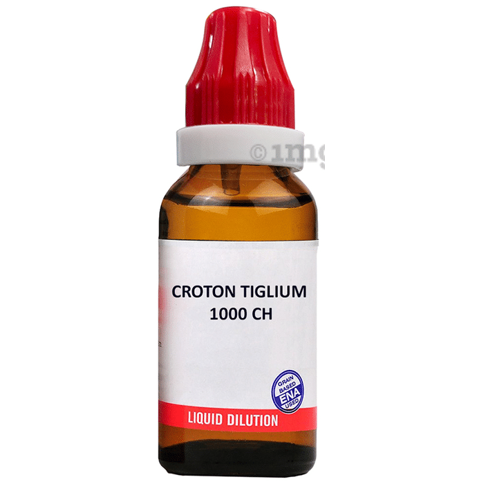 Bjain Croton Tiglium Dilution 1000 CH