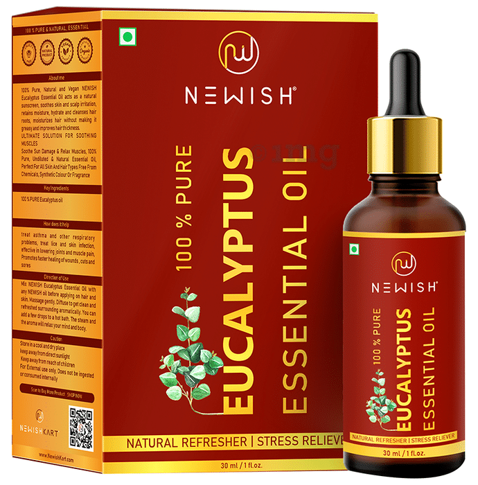 Newish Eucalyptus 100% Pure Essential Oil
